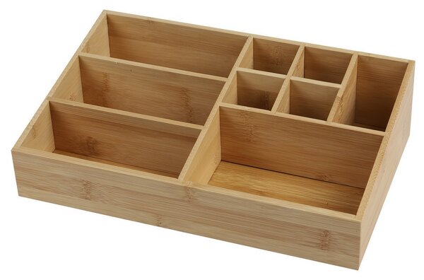 DOCHTMANN Bambusowy organizer 33 x 9 x 21 cm