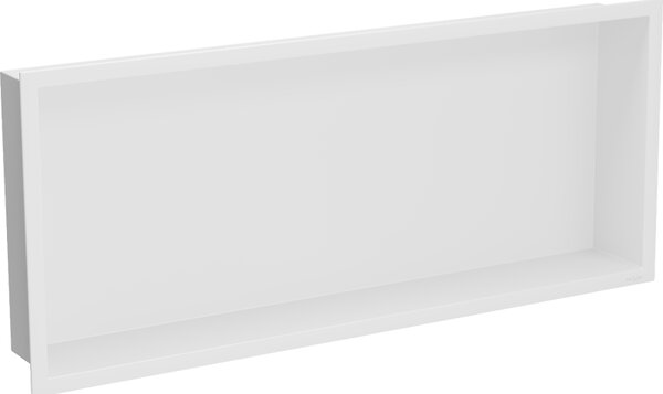 Mexen X-Wall-R półka wnękowa z kołnierzem 75 x 30 cm, biała - 1920753010