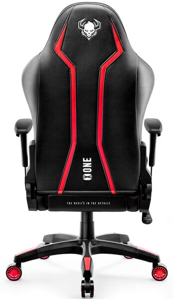 Fotel gamingowy Diablo X-One 2.0 King Size czarno-czerwony