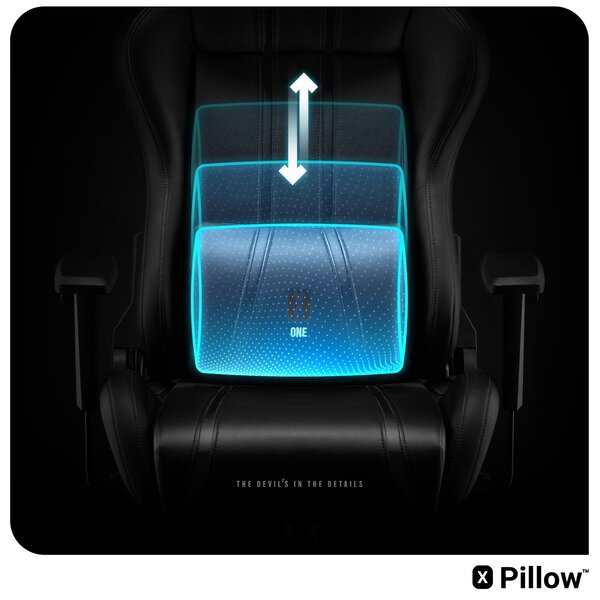Fotel gamingowy Diablo X-One 2.0 Normal Size czarny