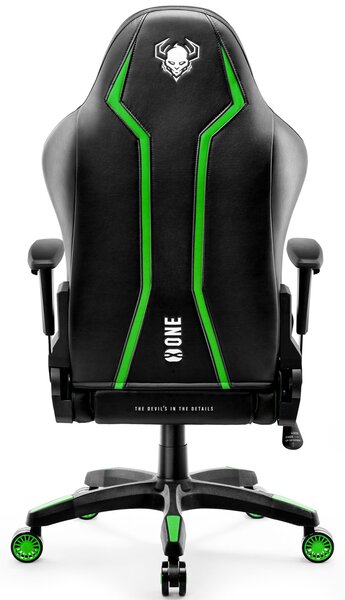 Fotel gamingowy Diablo X-One 2.0 Normal Size czarno-zielony