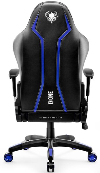 Fotel gamingowy Diablo X-One 2.0 Normal Size czarno-niebieski