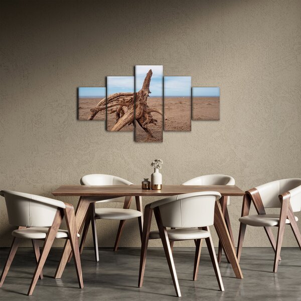 Obraz - Zmyte przez morze (125x70 cm)
