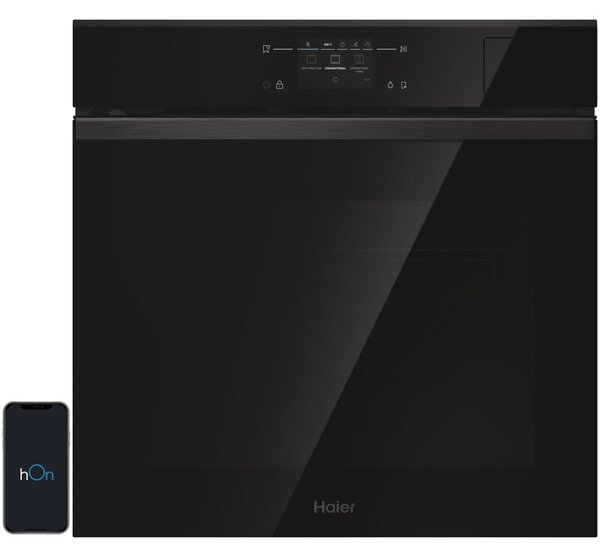 Piekarnik HAIER H6 ID68C5SYTB Elektryczny parowy Czarny A++ AI Bionicook, Termosonda