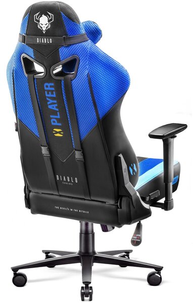 Fotel gamingowy Diablo X-Player 2.0 King Size Frost Black