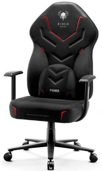 Krzesło do gamingu Diablo X-Gamer 2.0 Normal Size Dark Obsidian