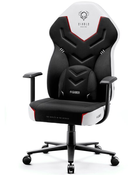Krzesło do gamingu Diablo X-Gamer 2.0 Normal Size Snow White