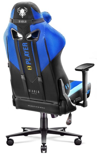 Fotel gamingowy Diablo X-Player 2.0 Normal Size Frost Black