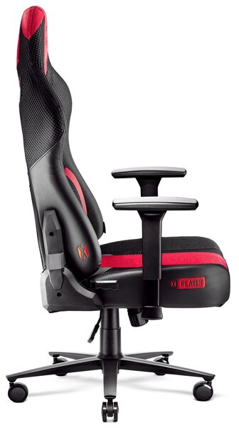 Fotel gamingowy Diablo X-Player 2.0 Normal Size karmazynowo-antracytowy