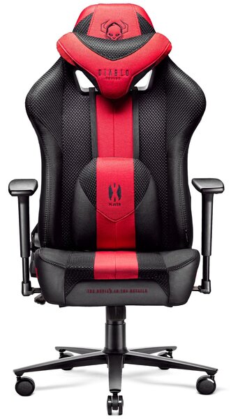 Fotel gamingowy Diablo X-Player 2.0 Normal Size karmazynowo-antracytowy