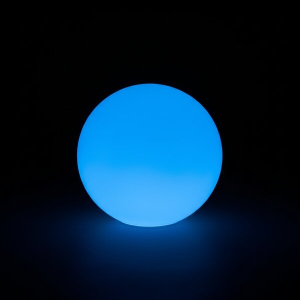 Świecąca kula LED 30 cm – 6 RGB + 3 białe