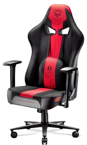 Fotel gamingowy Diablo X-Player 2.0 Normal Size karmazynowo-antracytowy