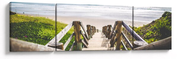 Obraz - Wejście na plażę (170x50 cm)