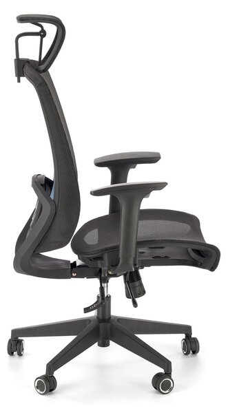 Ergonomiczne krzesło biurowe Goliat, zgodne z normą BHP