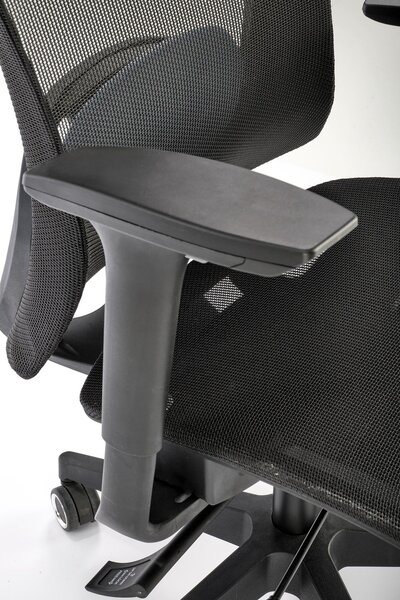 Ergonomiczne krzesło biurowe Goliat, zgodne z normą BHP