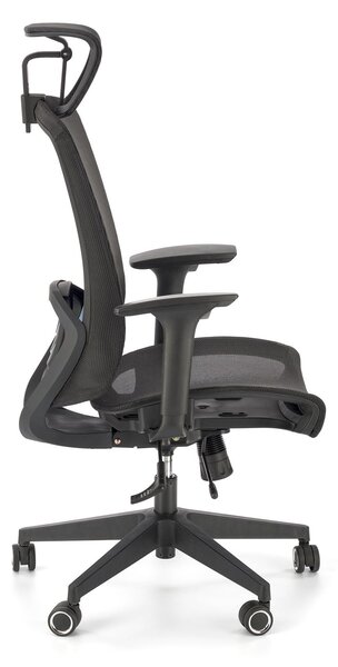 Ergonomiczne krzesło biurowe Goliat, zgodne z normą BHP