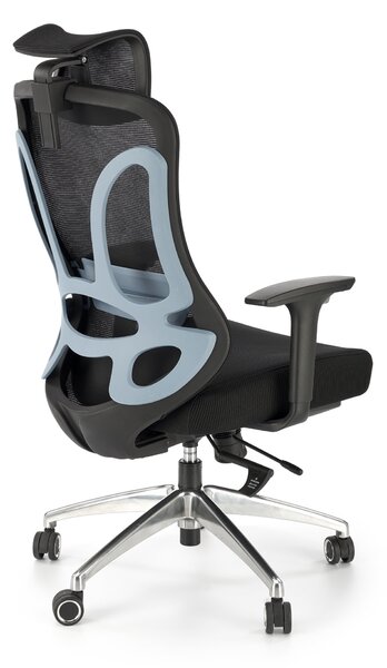 Ergonomiczny fotel do biura Gilberto, zgodny z normą BHP