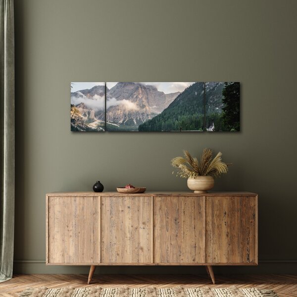 Obraz - Lake Prags (170x50 cm)