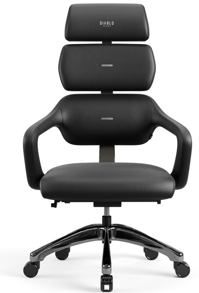 Modułowy fotel ergonomiczny do biura Diablo V-Modular Carbon Black