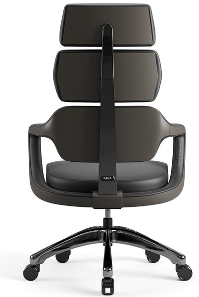 Modułowy fotel ergonomiczny do biura Diablo V-Modular Carbon Black