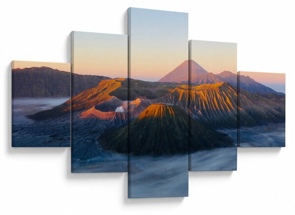 Obraz góry Bromo w Indonezji (125x70 cm)
