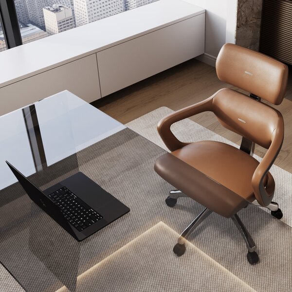 Modułowy fotel ergonomiczny do biura Diablo V-Modular Sugar Brown
