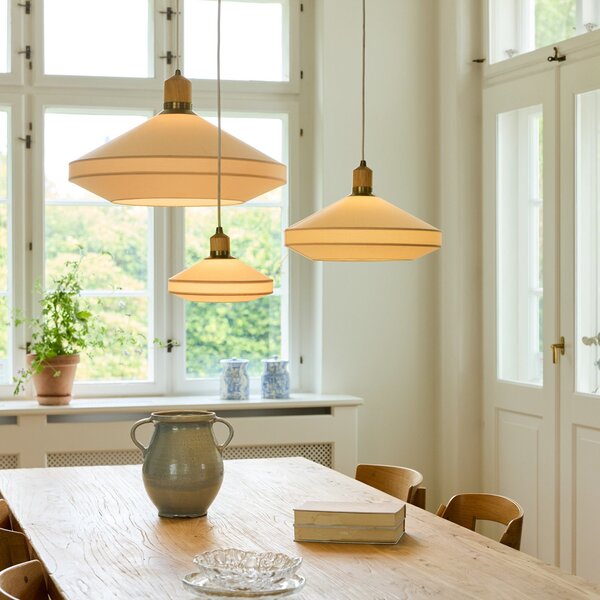 Lampa Wisząca Halo Design, PARIS SOFT, ściemnialny, jadalnia, tkanina | tekstylia, design