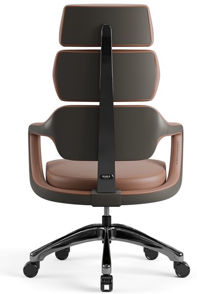 Modułowy fotel ergonomiczny do biura Diablo V-Modular Sugar Brown
