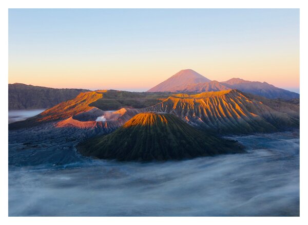 Obraz góry Bromo w Indonezji (70x50 cm)