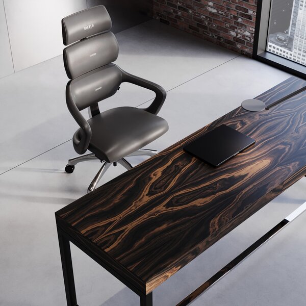 Modułowy fotel ergonomiczny do biura Diablo V-Modular Shadow Grey