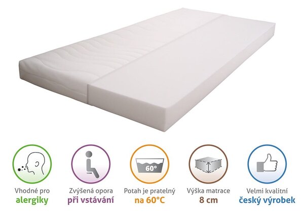 Materac dziecięcy 60x120 cm Bella Baby – B.E.S