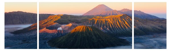 Obraz góry Bromo w Indonezji (170x50 cm)