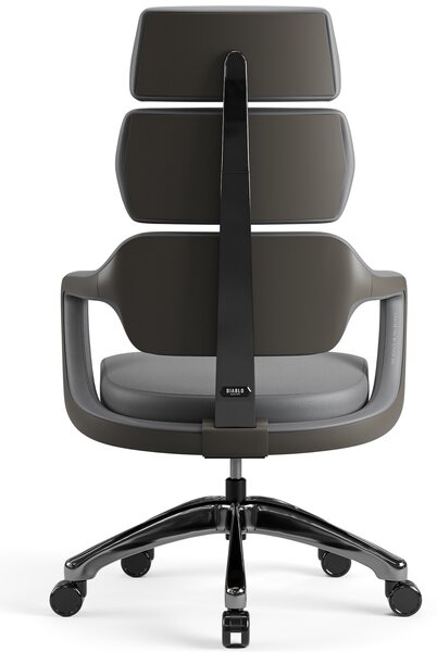 Modułowy fotel ergonomiczny do biura Diablo V-Modular Shadow Grey