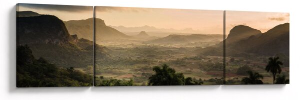 Obraz - Kubańskie szczyty (170x50 cm)