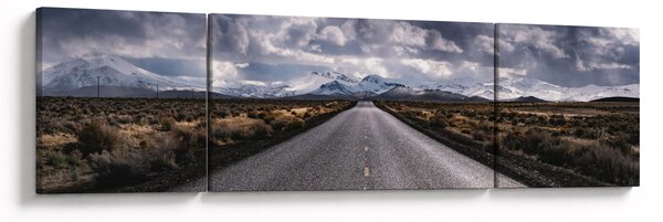 Obraz drogi na pustyni (170x50 cm)