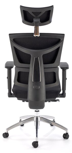 Ergonomiczny fotel gabinetowy Marcus Halmar, zgodny z normą BHP