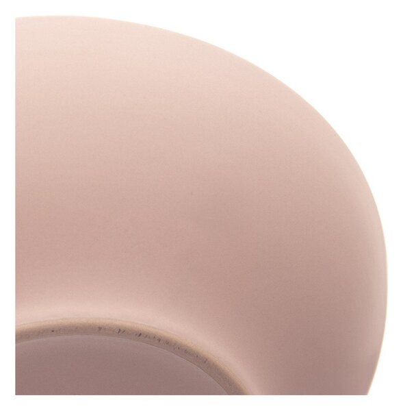 Różowy głęboki ceramiczny talerz ø 20,5 cm Glaze – Orion