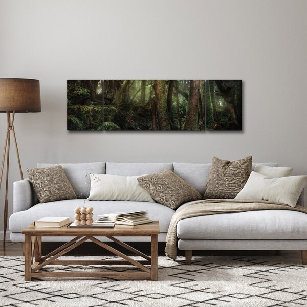Obraz - Tajemniczy las (170x50 cm)