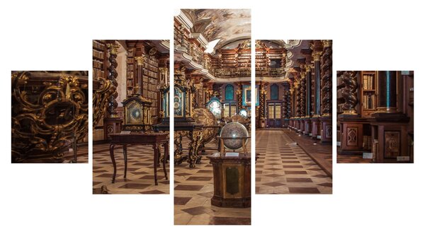 Obraz - Praga Clementinum (125x70 cm)