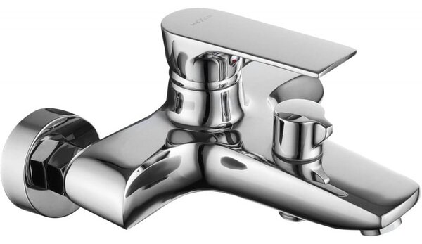 Mexen Axel bateria wannowa, chrom - 73830-00