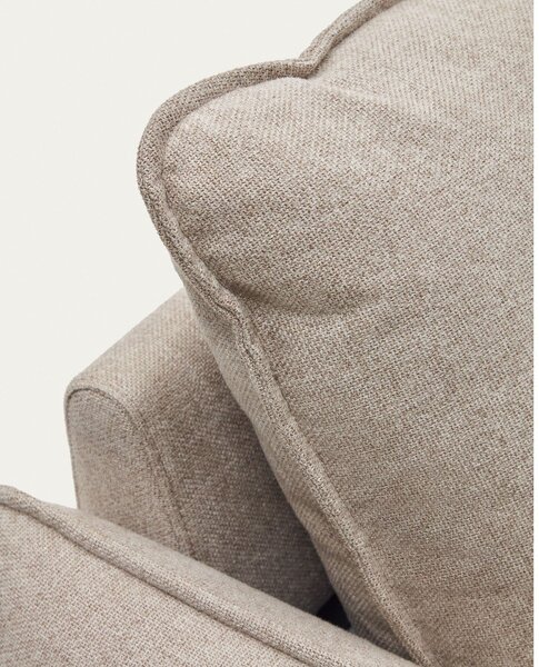 Beżowa rozkładana sofa 185 cm Carlota – Kave Home