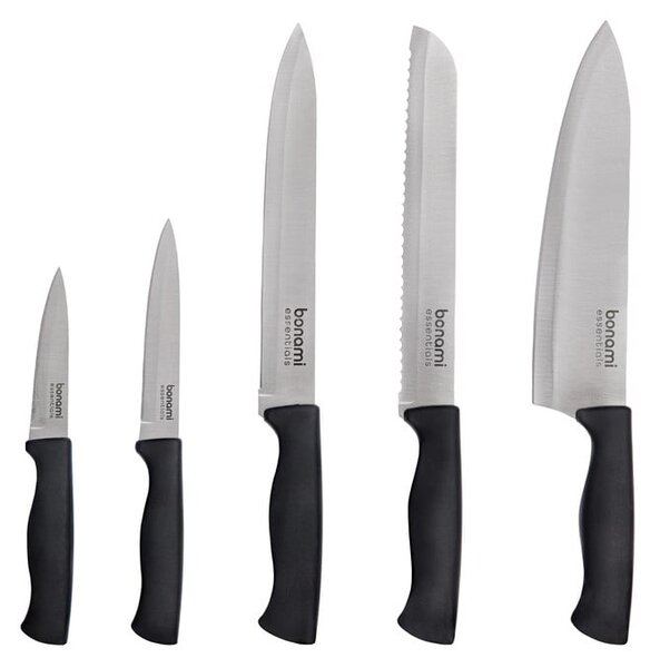 Zestaw 5 noży ze stali nierdzewnej – Bonami Essentials