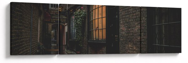 Obraz - Ulica w Londynie (170x50 cm)
