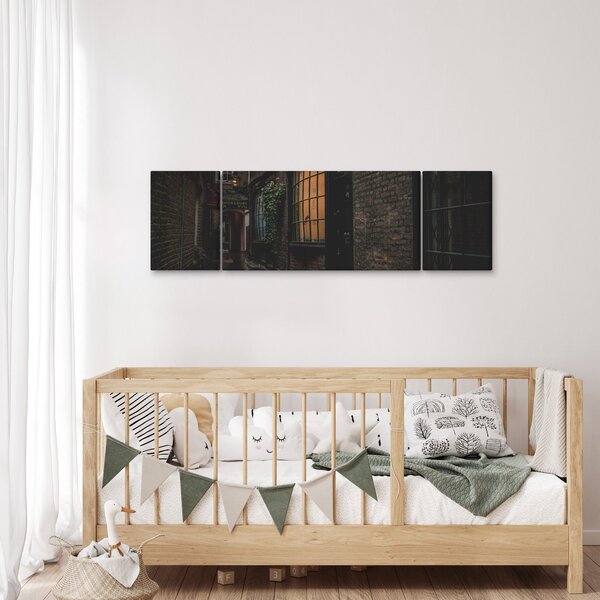 Obraz - Ulica w Londynie (170x50 cm)