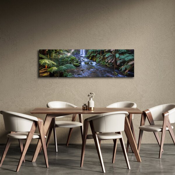 Obraz australijskiego lasu deszczowego (170x50 cm)