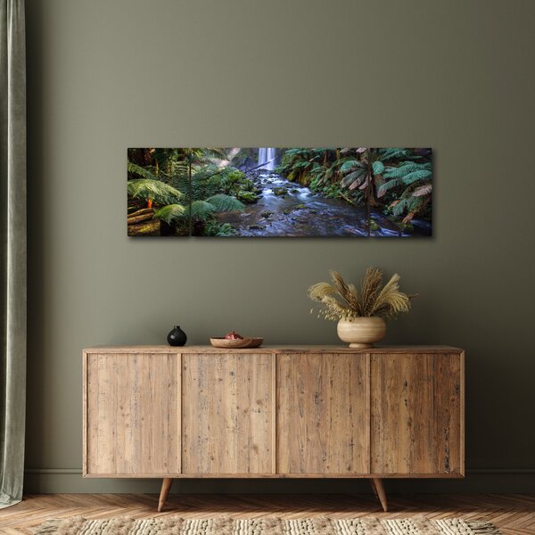 Obraz australijskiego lasu deszczowego (170x50 cm)