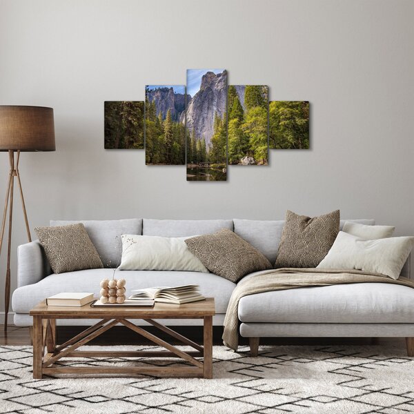 Obraz - Pod Yosemite Rock (125x70 cm)