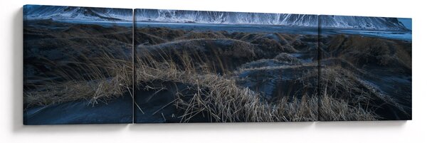 Obraz z widokiem na islandzkie szczyty (170x50 cm)