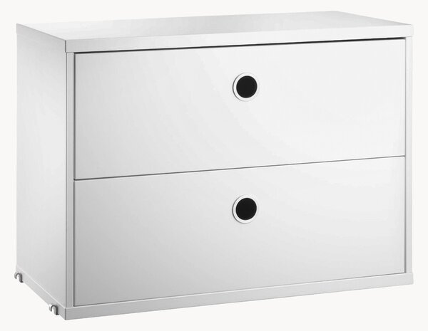Szafka z szufladami String System, S 58 x G 30 cm