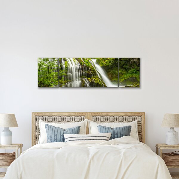 Obraz - Wodospad, Wind River Valley (170x50 cm)